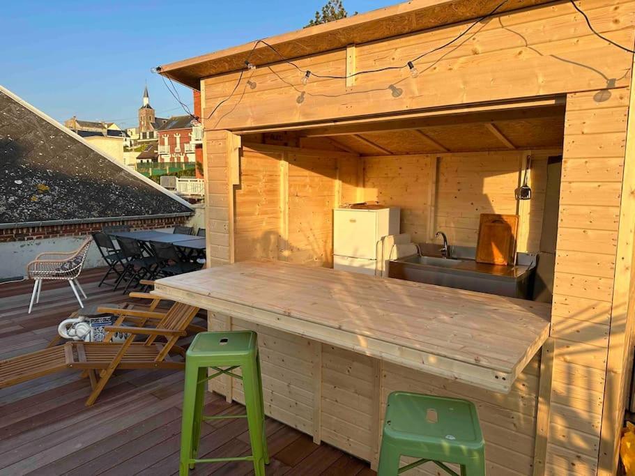 Appartement La Terrasse D'Ault Extérieur photo